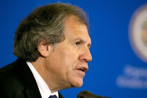 Almagro pide a políticos de Colombia solución “urgente” para implementar paz