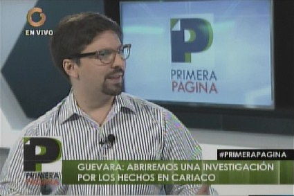 Freddy Guevara: En el país no conviene una explosión social ni un golpe de Estado