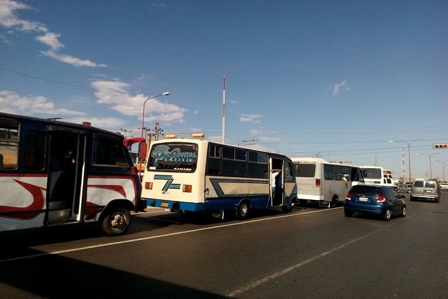 Coro se sumó al paro de transporte convocado a nivel nacional