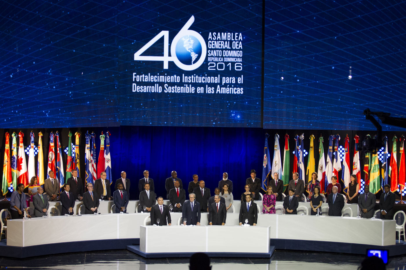 Primera sesión de la 46 Asamblea de la OEA fue marcada por el tema de la crisis venezolana