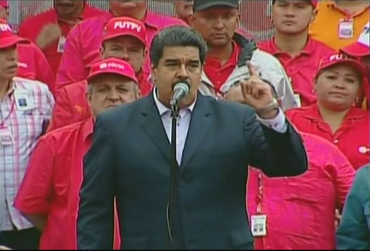 Maduro denuncia complot internacional contra el pueblo: Acusa a Ramos Allup de “traición”