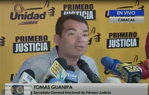 Tomás Guanipa: Seguridad interna del J.M de los Ríos impide que realicen donativos de alimentos