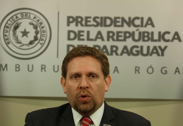   Eddie Jara, presidente de Petropar de Paraguay (EFE/Andrés Cristaldo Benítez)