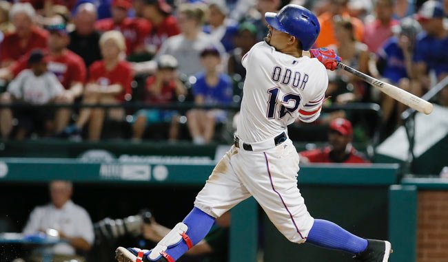 Rougned Odor fue un gigante en victoria de Texas sobre Houston