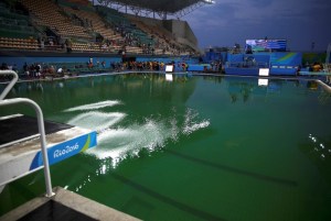 Comité Organizador de Río 2016: La piscina se puso verde por aumento de alcalinidad