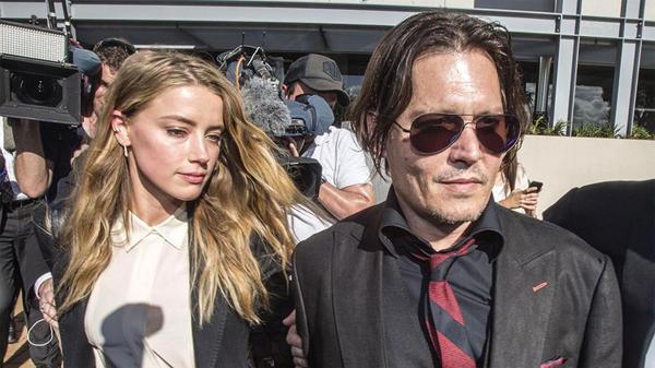 Filtran un video de Johnny Depp en un episodio violento con Amber Heard