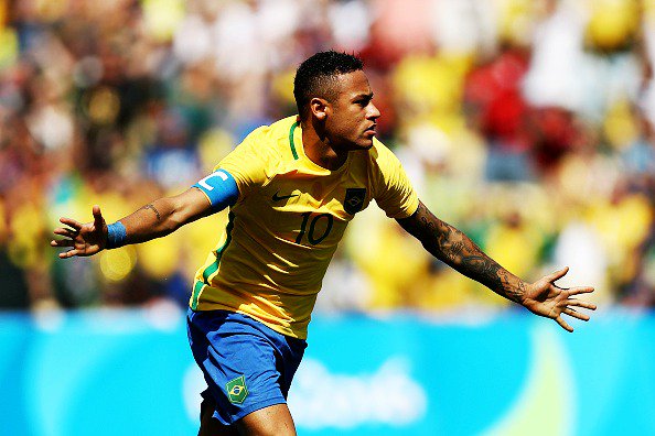 Neymar marca el gol más rápido en la historia de los Juegos Olímpicos