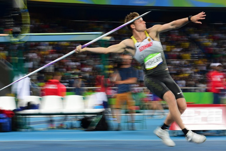 Oro para el alemán Thomas Röhler en el lanzamiento de jabalina en Río-2016