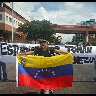 Estudiantes de Guayana resteados con la toma de Caracas este 1S
