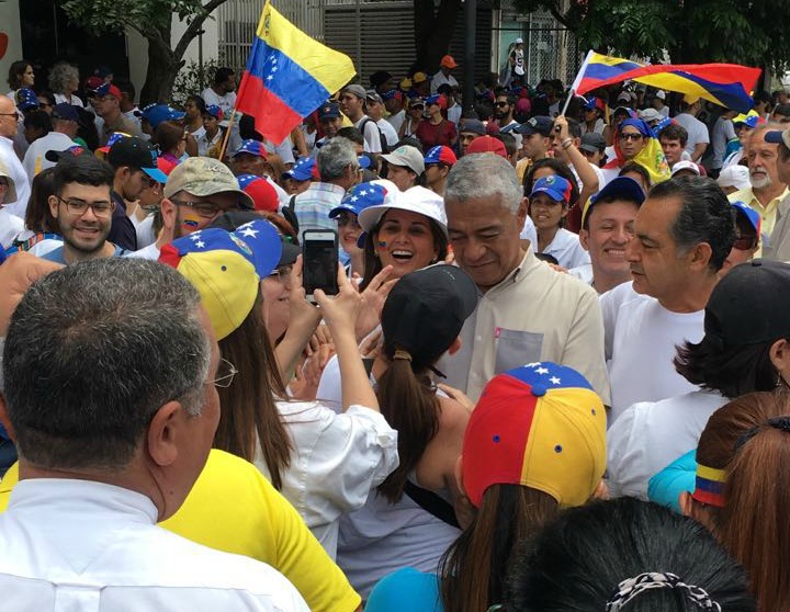 Claudio Fermín en marcha del #1S: El país empeora con cada día que Maduro pasa en el poder