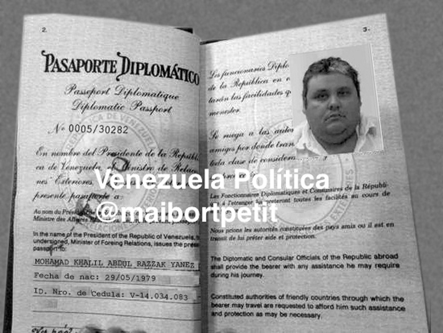 Socio de Narcosobrinos, asesinado en Caracas, viajó a Europa con pasaporte diplomático venezolano