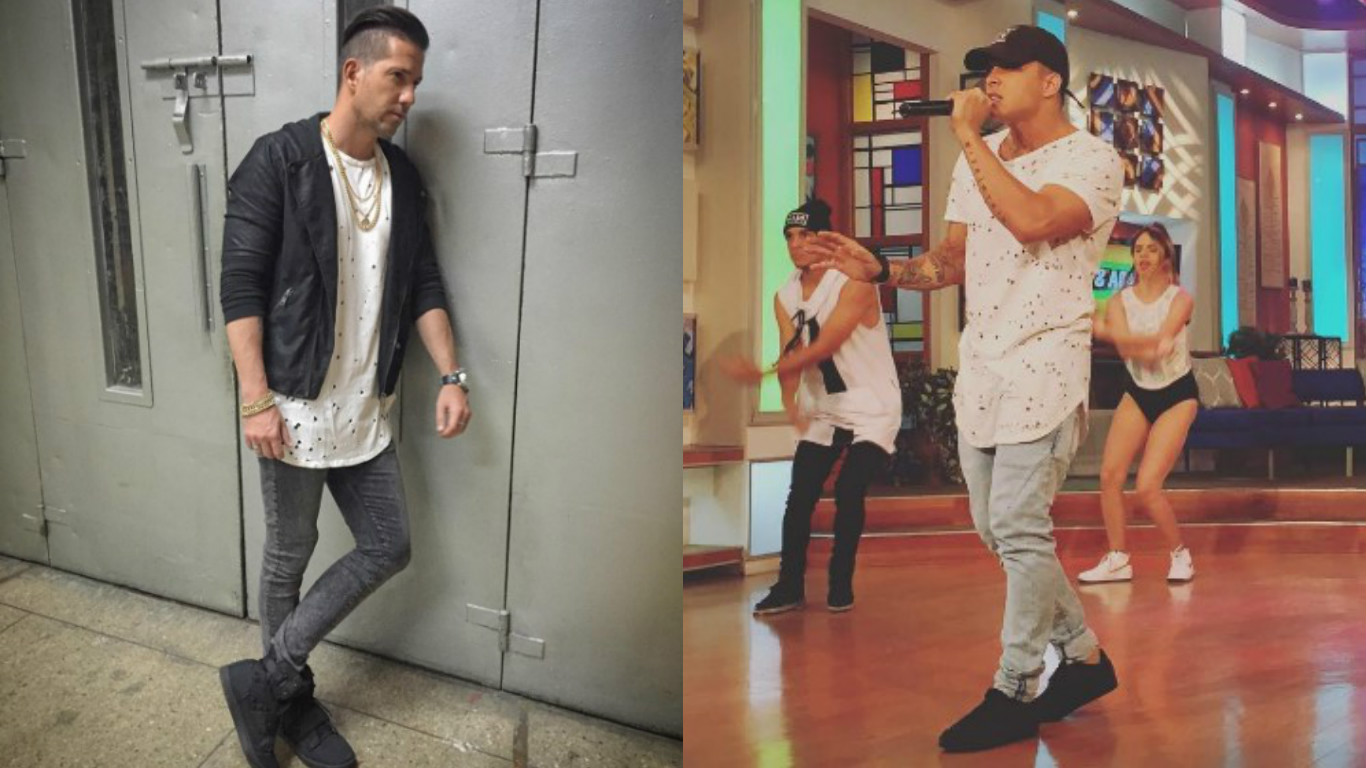 ¡Qué pena! Estos cantantes venezolanos usaron la misma ropa en el mismo programa de TV (Fotos)