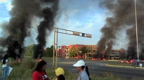 Protestan en Ciudad Guayana por falta de agua