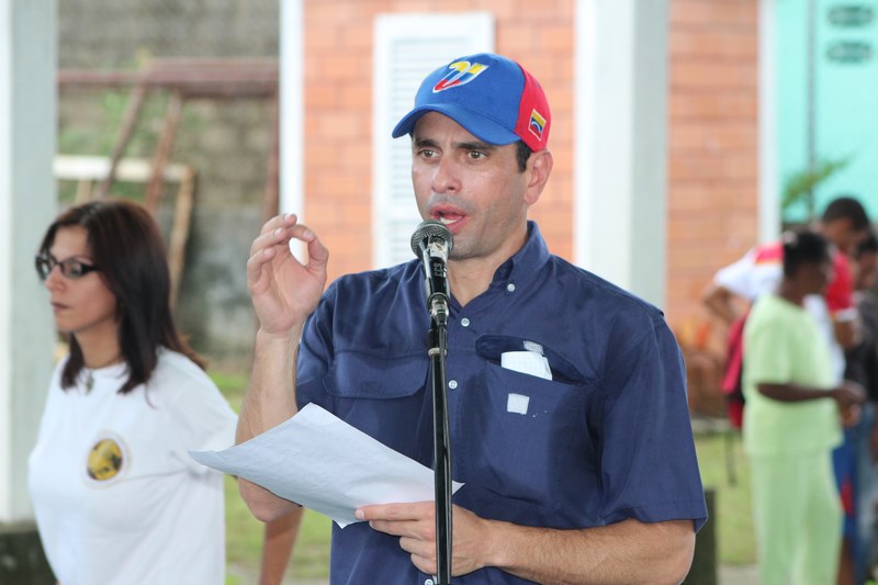 Capriles: Queremos respeto a la Constitución