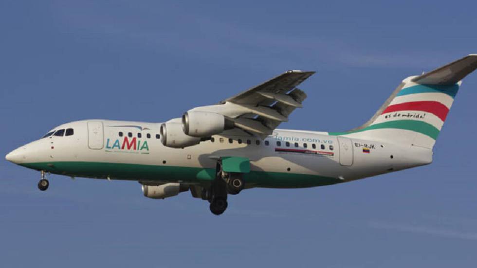 Avión que transportaba al Chapecoense es de una aerolínea de origen venezolano