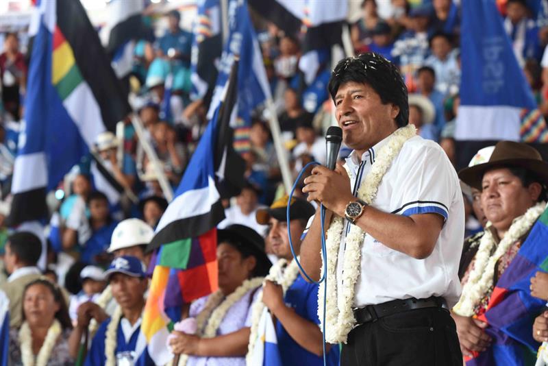 Evo Morales celebra el Día de Revolución sin Maduro ni Correa