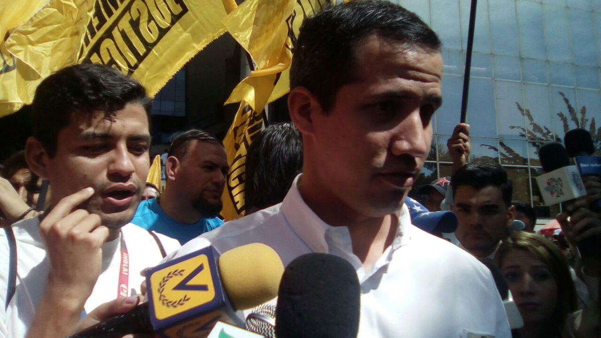 Guaidó: Si el diálogo fuera sincero habría elecciones en el país