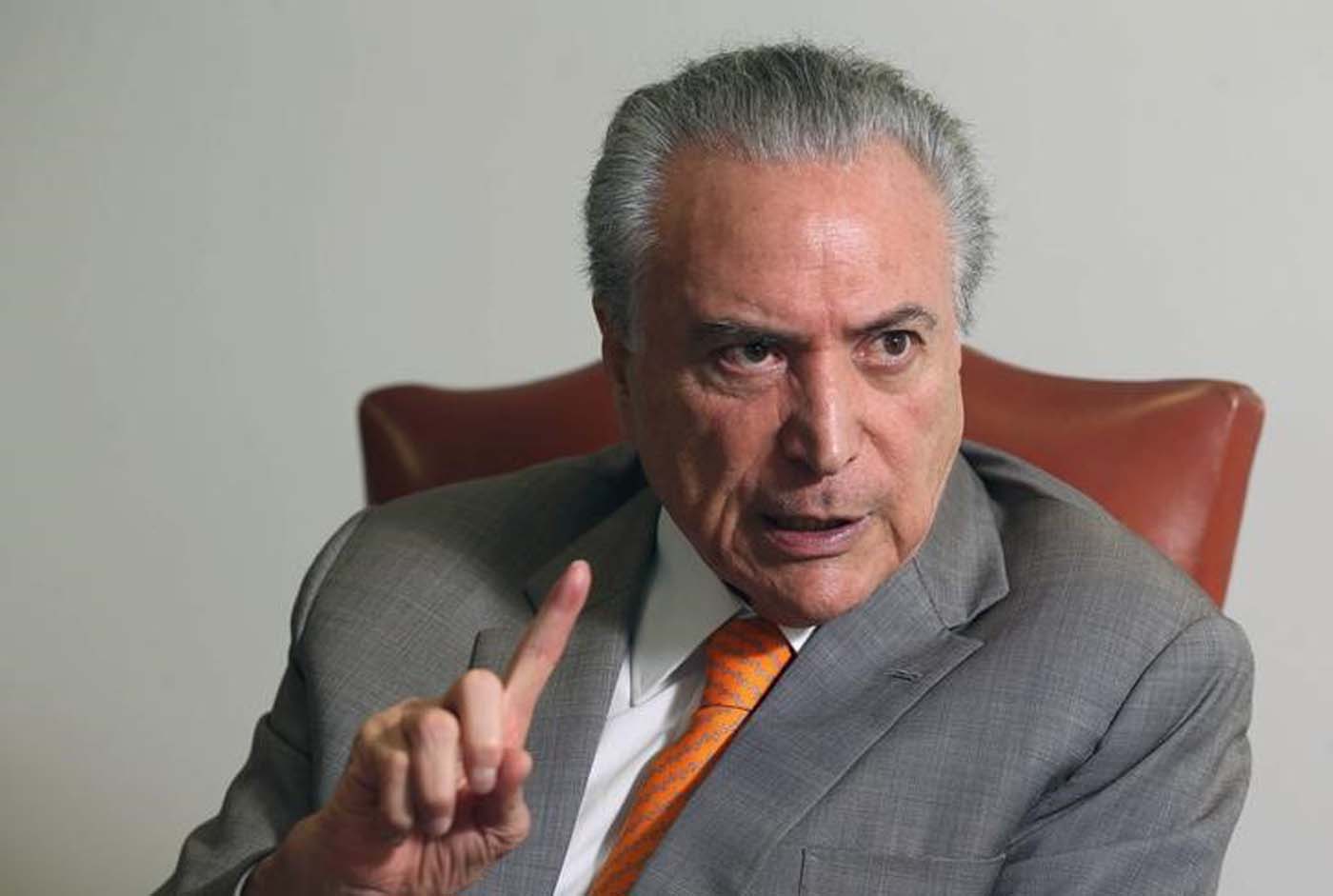 Temer contraataca y califica de “ficción” las denuncias en su contra