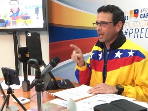 Capriles: Venezolanos apoyan petición de elecciones por parte de la OEA