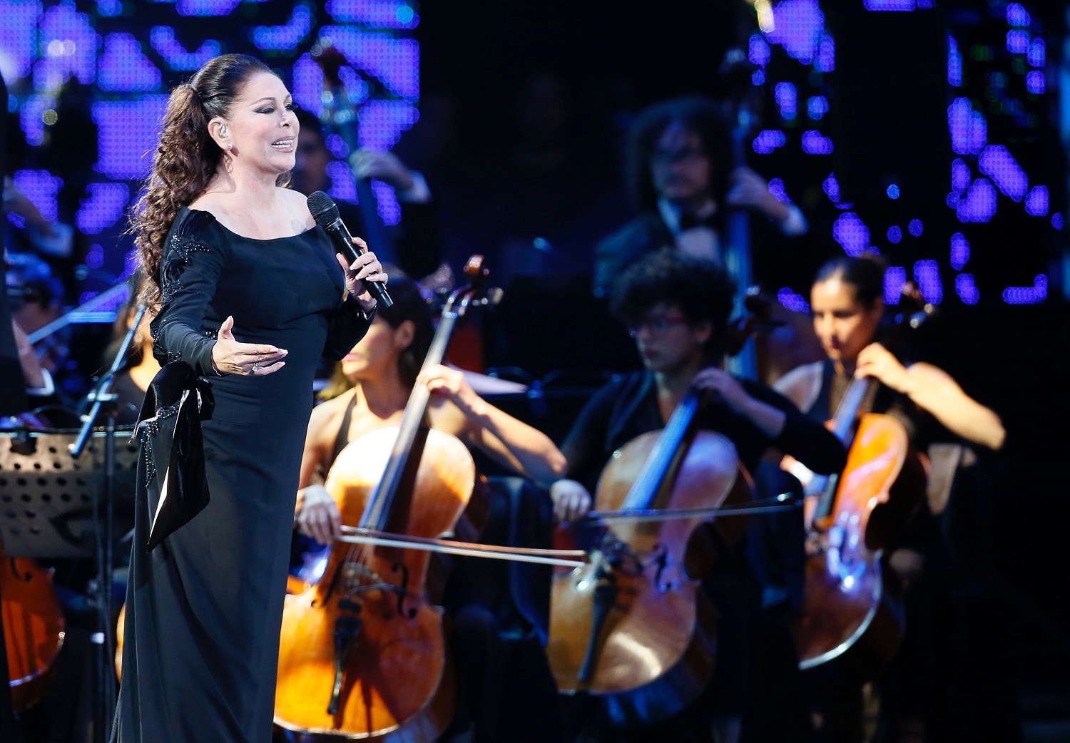Isabel Pantoja protagonizó una emocionante actuación en el Festival de Viña