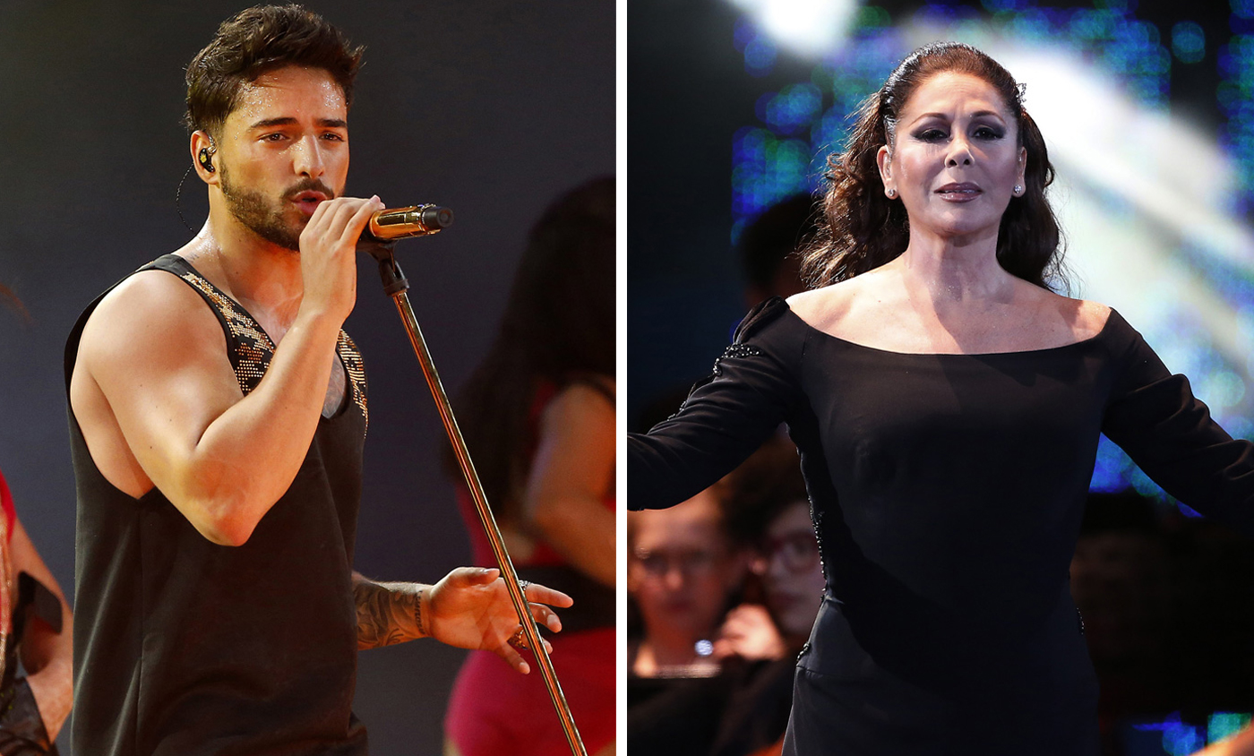 Isabel Pantoja y Maluma, los reyes del Festival de Viña del Mar 2017