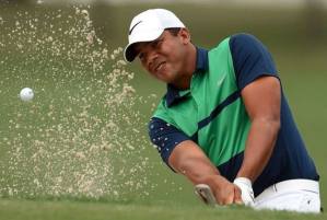 El venezolano Jhonattan Vegas marcha segundo en torneo de Houston de la PGA