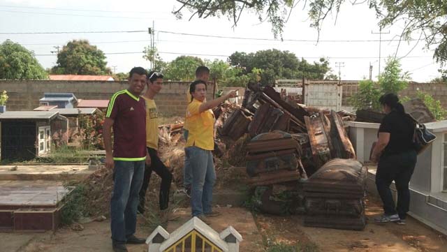 Noryomar Parra: Cementerio de Santa Rita se encuentra entre abandono e inseguridad