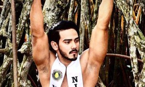 Mister Nicaragua 2016, fue arrestado por andar ebrio y estrellar su automóvil
