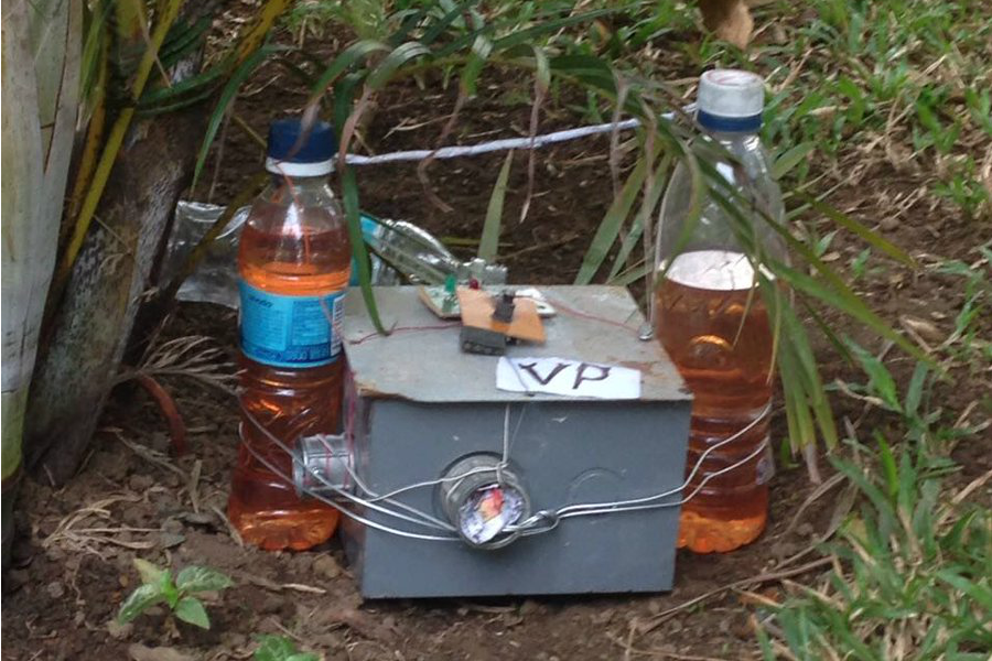 Encuentran presunto artefacto explosivo en punto de validación de CNE en el Táchira (Fotos)