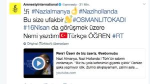 Hackeo masivo de cuentas certificadas de Twitter con mensajes pro-Erdogan y símbolos nazis