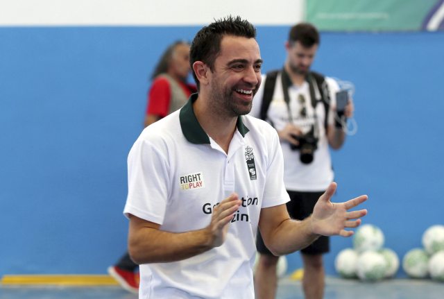 El futbolista español, Xavi Hernández (Foto: EFE)