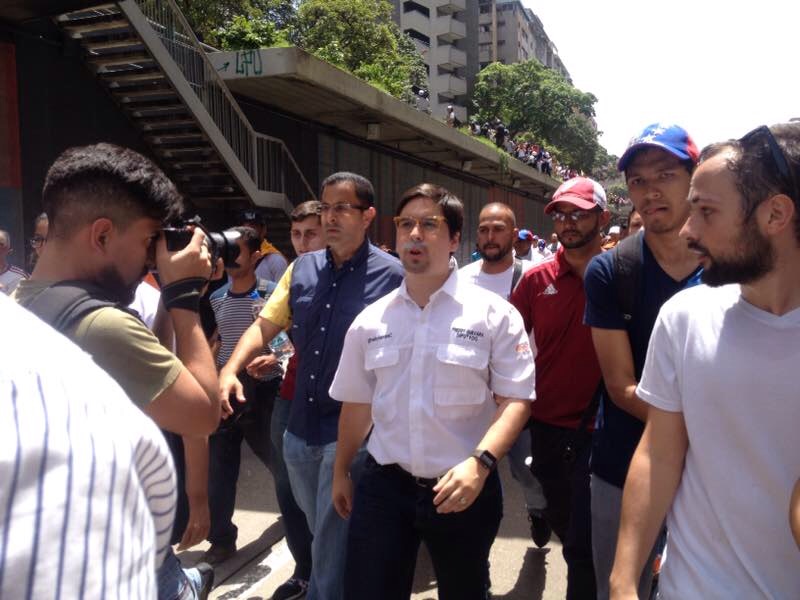 Freddy Guevara: Nada impedirá que la voluntad cívica, pacífica y democrática de los venezolanos