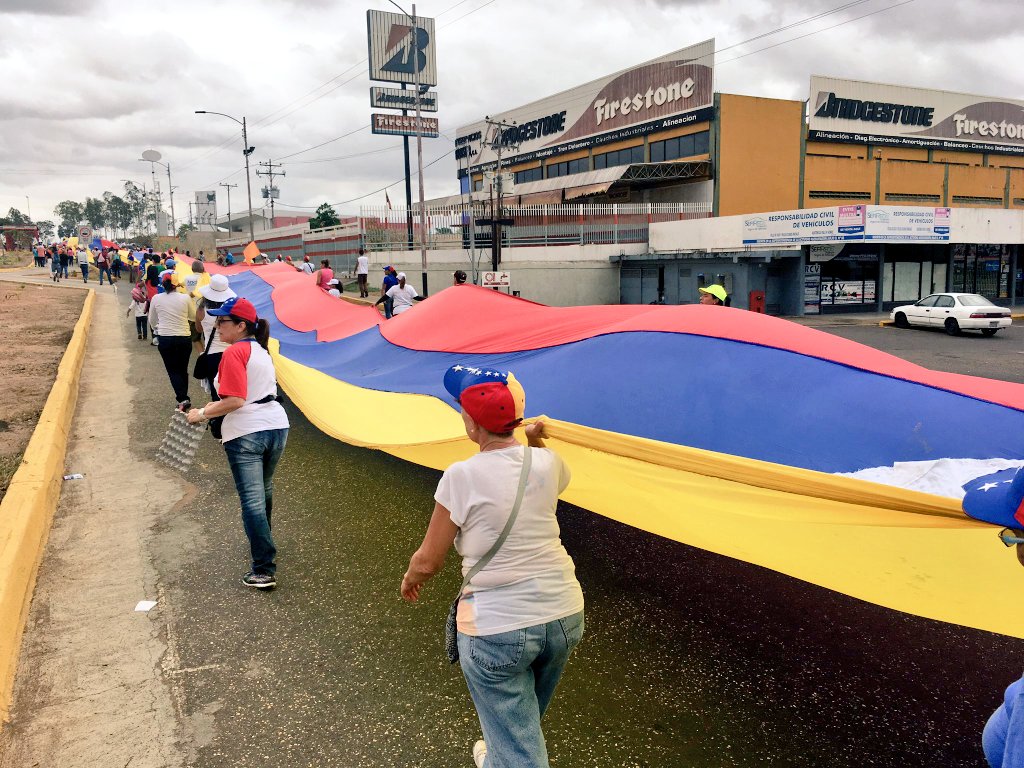 Pueblo de Bolívar también salió a la calle este #13Abr (Fotos + Video)