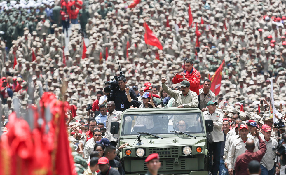 El régimen de Maduro aplicará la justicia militar a los opositores detenidos