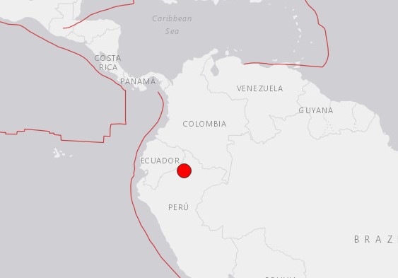 Un sismo de magnitud 6,2 se siente en frontera entre Perú y Ecuador