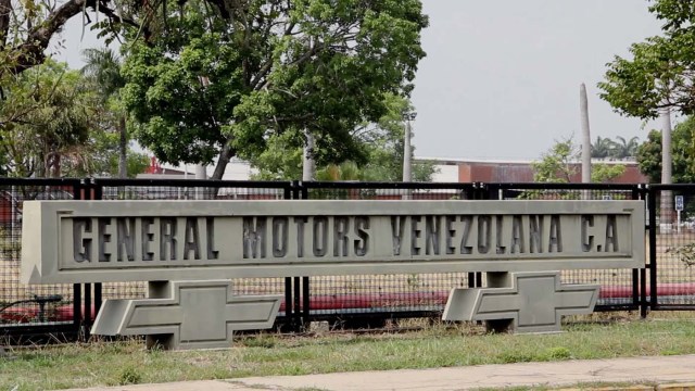 La planta de General Motors en Valencia, expropiada por el gobierno de Maduro / AFP PHOTO / AFP TV / Marcos GUEDEZ