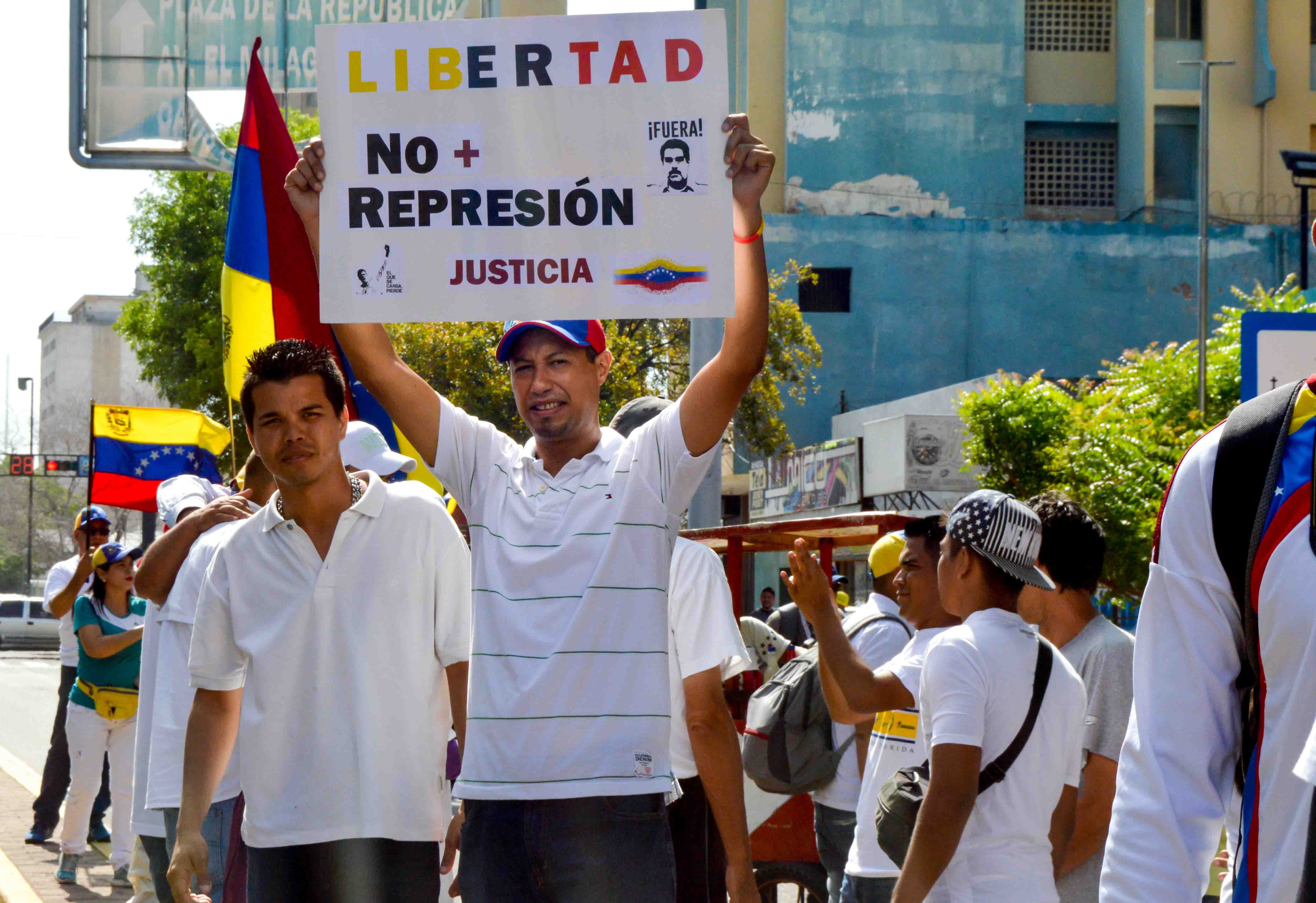 Protesta en el Zulia. Archivo.