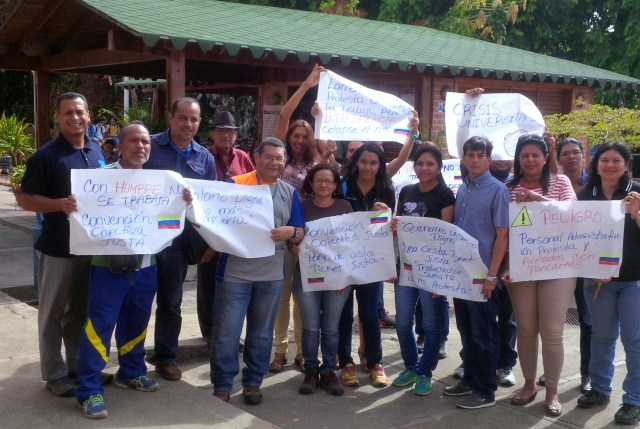 Trabajadores de la Universidad de Guayana 