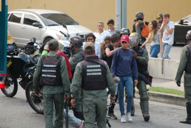 Detenidos en Lara