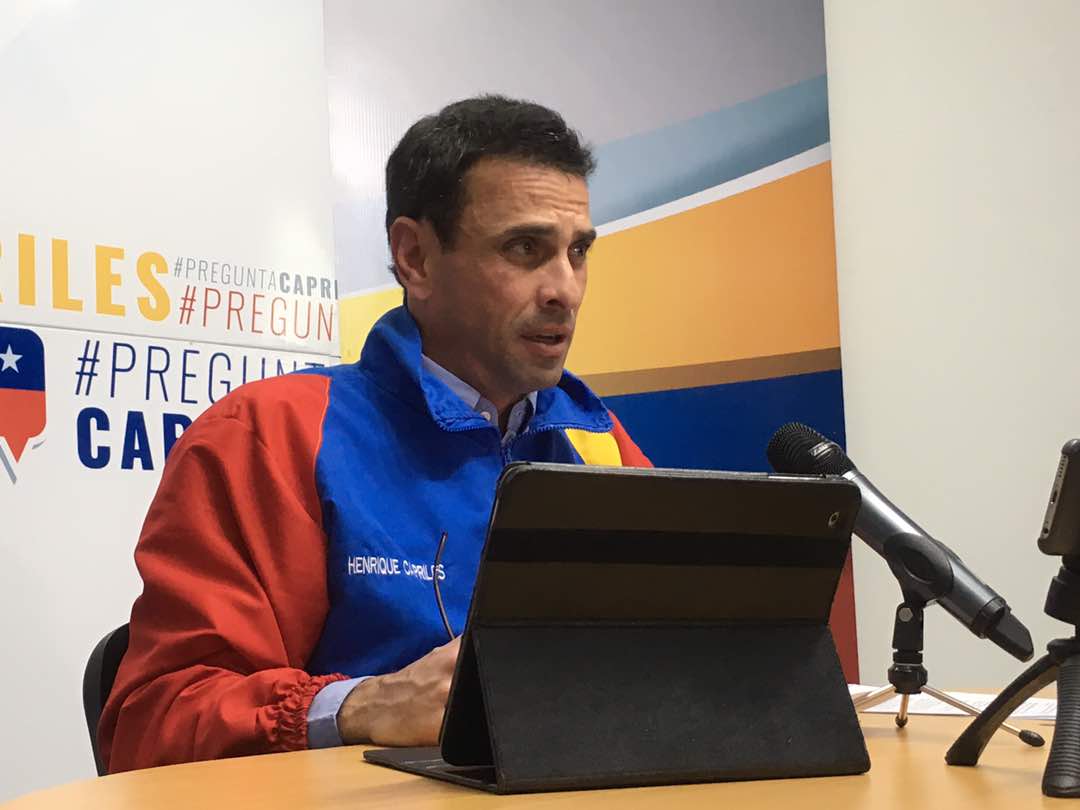 El mensaje de Capriles para las madres de Venezuela