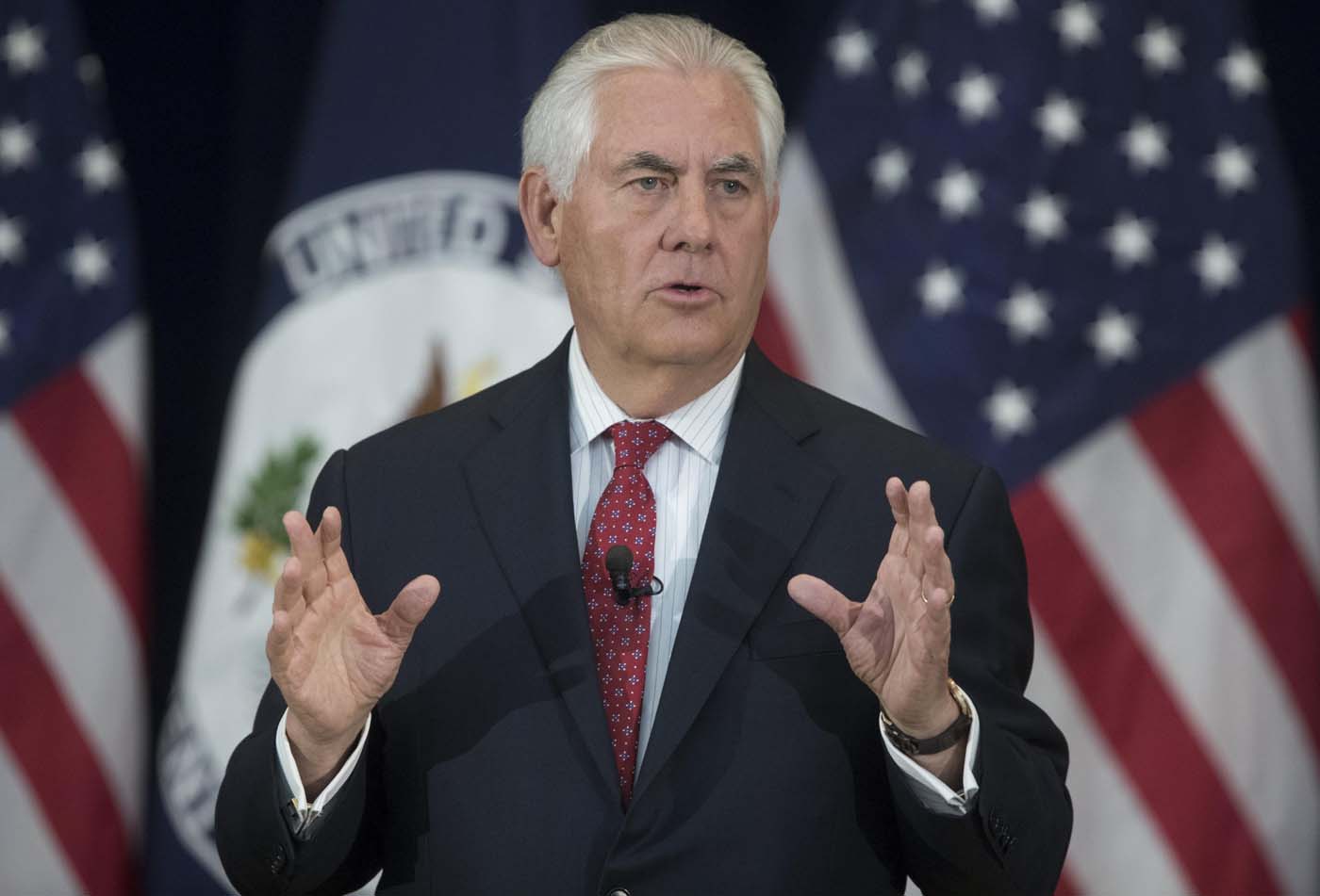 EEUU sigue abierto a un diálogo con Corea del Norte, dice Tillerson