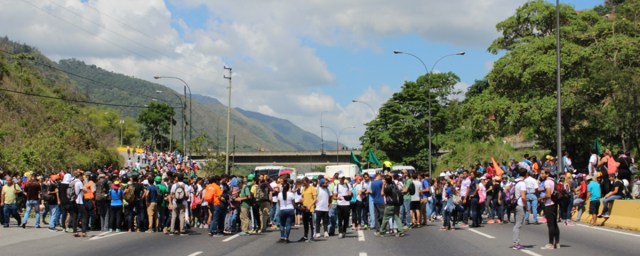 Marcha estudiantil en la Unimet / Régulo Gómez, LaPatilla