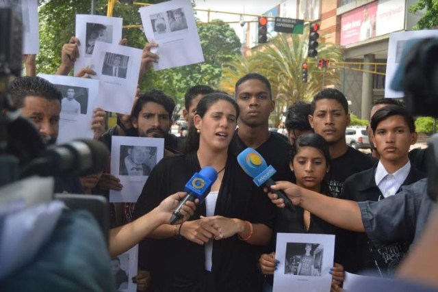 La dirigente juvenil nacional de Voluntad Popular, Ana Karina García