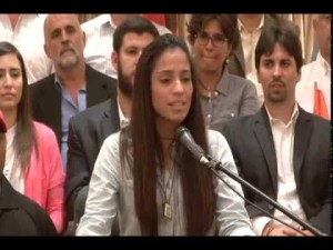 Ligia Delfín: Arreciaremos las protestas contra la represión y la dictadura