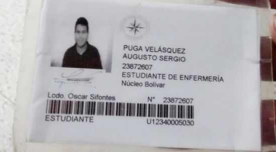 Imputarán a dos funcionarios de la Policía de Bolívar y un miliciano por asesinato de Puga