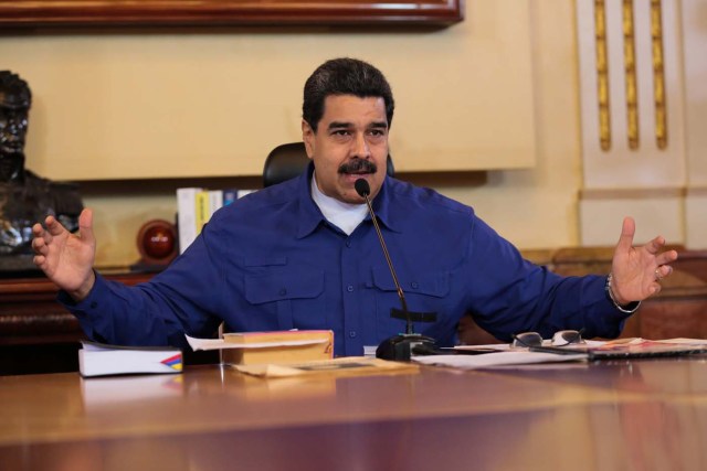 El presidente Nicolás Maduro (Foto AVN)
