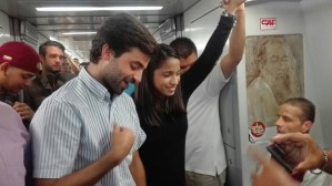 Juan Andrés Mejía: Hemos tomado la decisión de seguir llevando nuestro mensaje en el Metro de Caracas