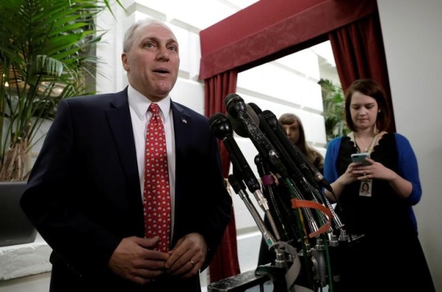 Imagen de archivo del legislador republicano Steve Scalise (Foto: Reuters)