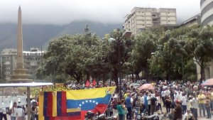 Comienzan a concentrarse en Altamira para movilizarse hasta La Carlota #24Jun