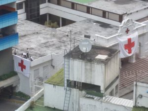 La Cruz Roja Venezolana iza su Bandera y desmiente detención de personal #12Jun